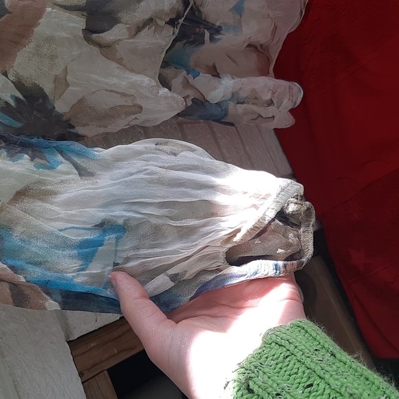 Women's Carla Conti 100% Silk Mudi Dress Size M Wide fit - Picture 3 of 13